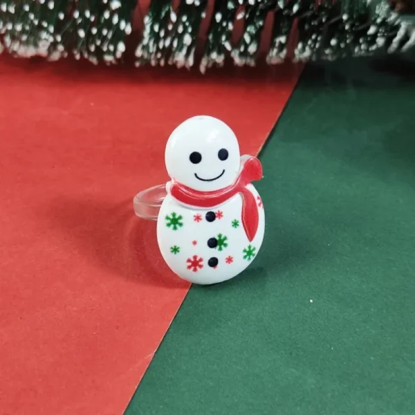 Christmas Tree Santa Socks Rings - Image 11